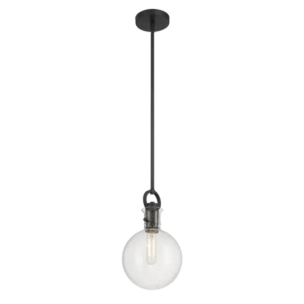 Glanora Industrial Seeded Glass Pendant