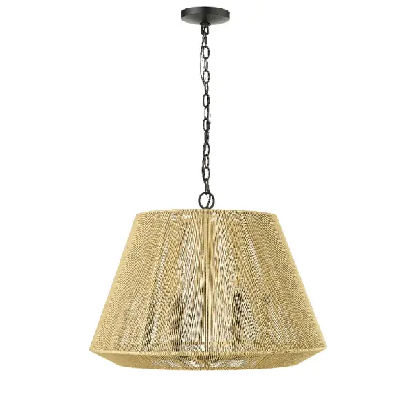 Cotton Twine Shade Pendant