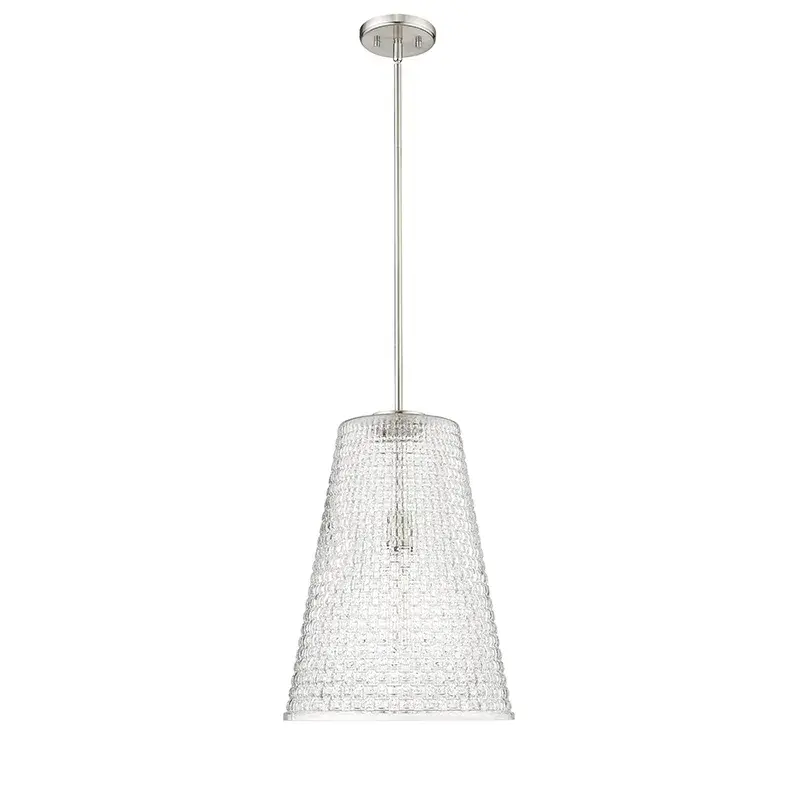 20701 Brushed Nickel Pendant