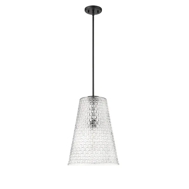 20701 Matte Black Pendant