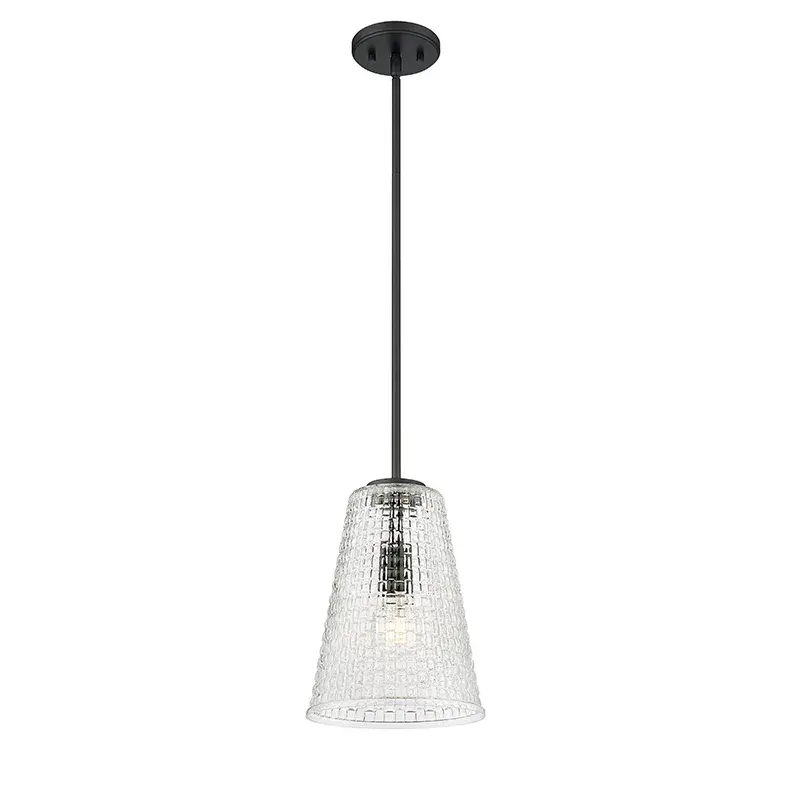 20702 Matte Black Pendant
