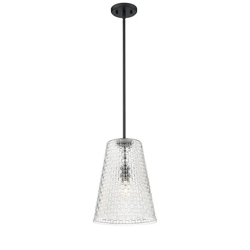 20703 Matte Black Pendant
