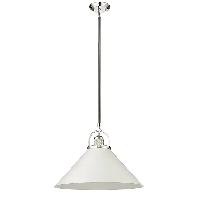 20901 Polished Nickel Pendant