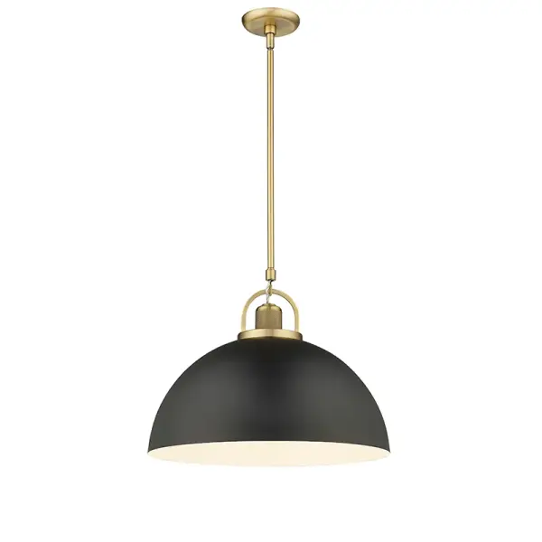 20991 Pendant Light in Matte Black