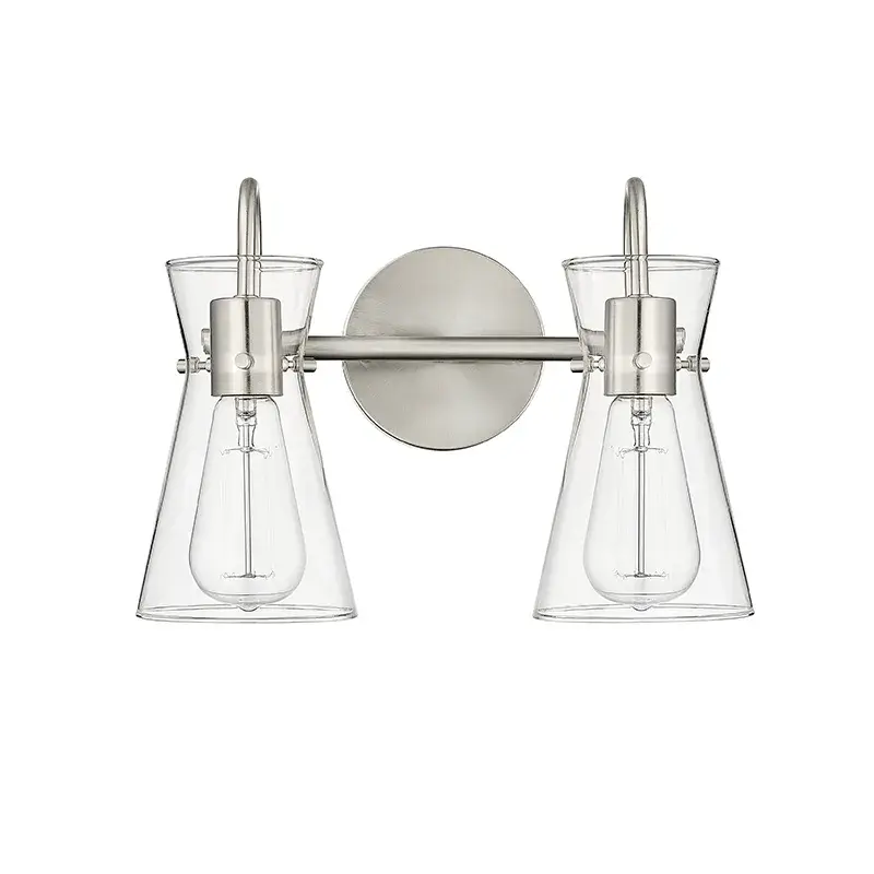 21002 Brushed Nickel Bath Vanity Light