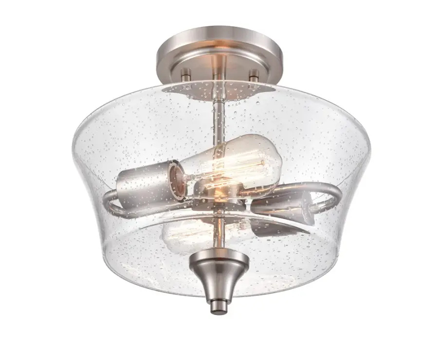 2110 Semi-Flush Mount in Brushed Nickel