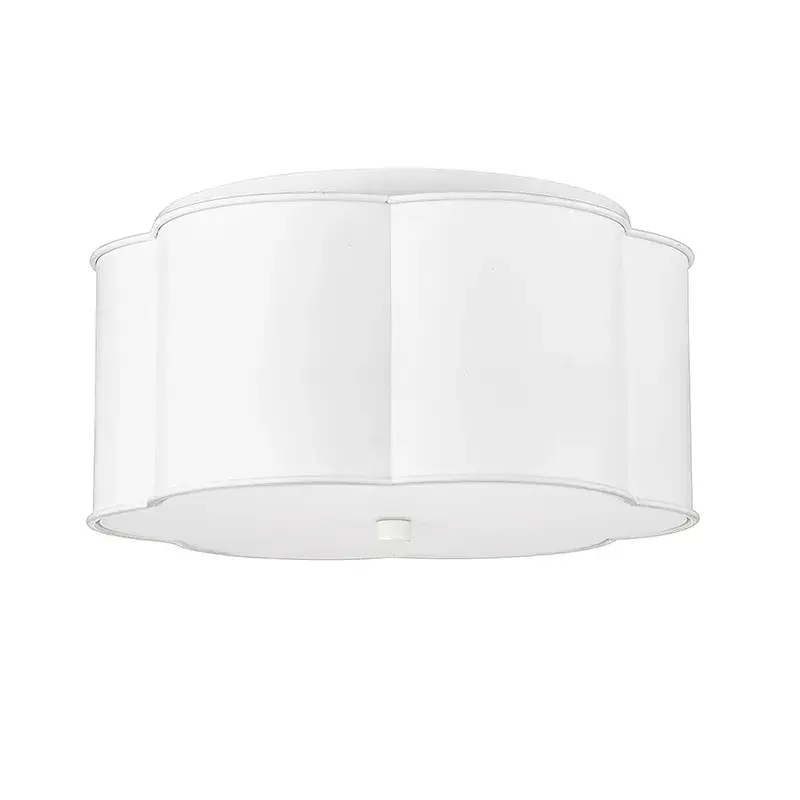 21203 Flush Mount in Matte White