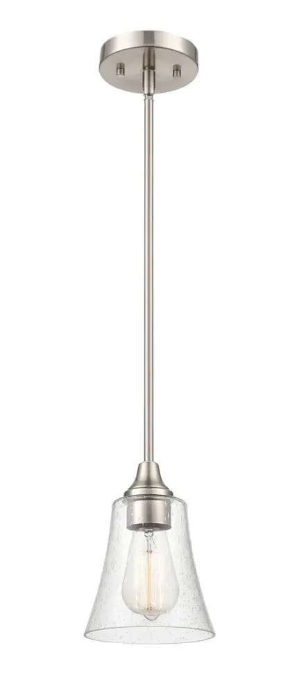 2121 Brushed Nickel Pendant