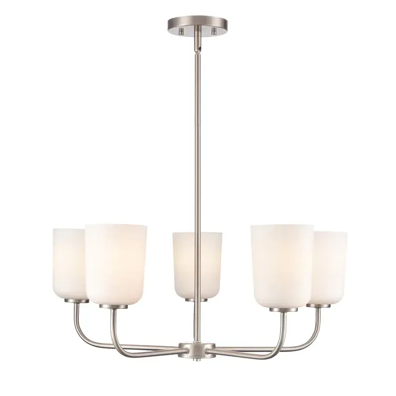 Brushed Nickel Chandelier
