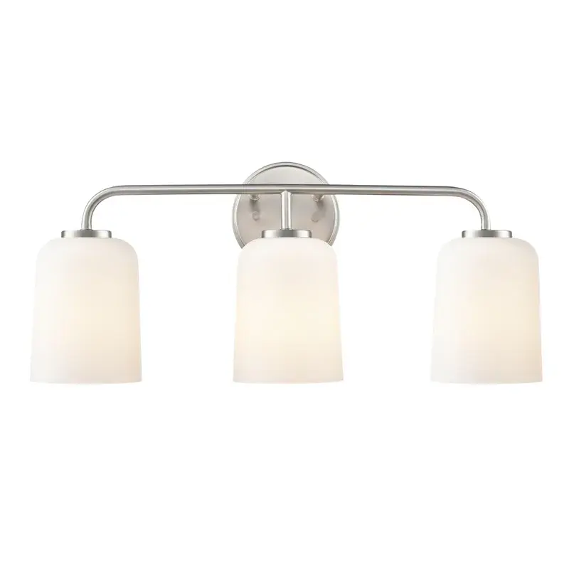 Brushed Nickel Bath Vanity Light