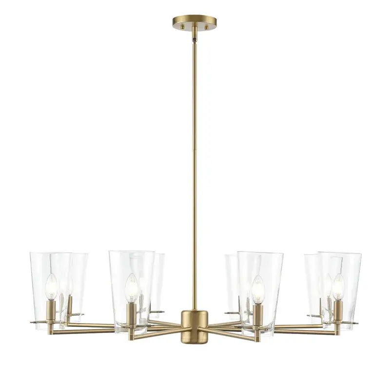 Vintage Brass Chandelier