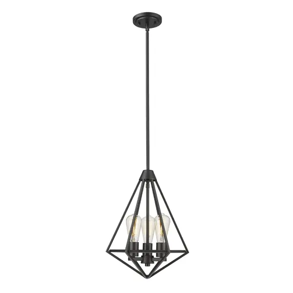 The 2213 pendant in matte black offers a clean, contemporary aesthetic that complements modern and industrial interiors. Its neutral finish makes it adaptable to various room settings and design schemes.