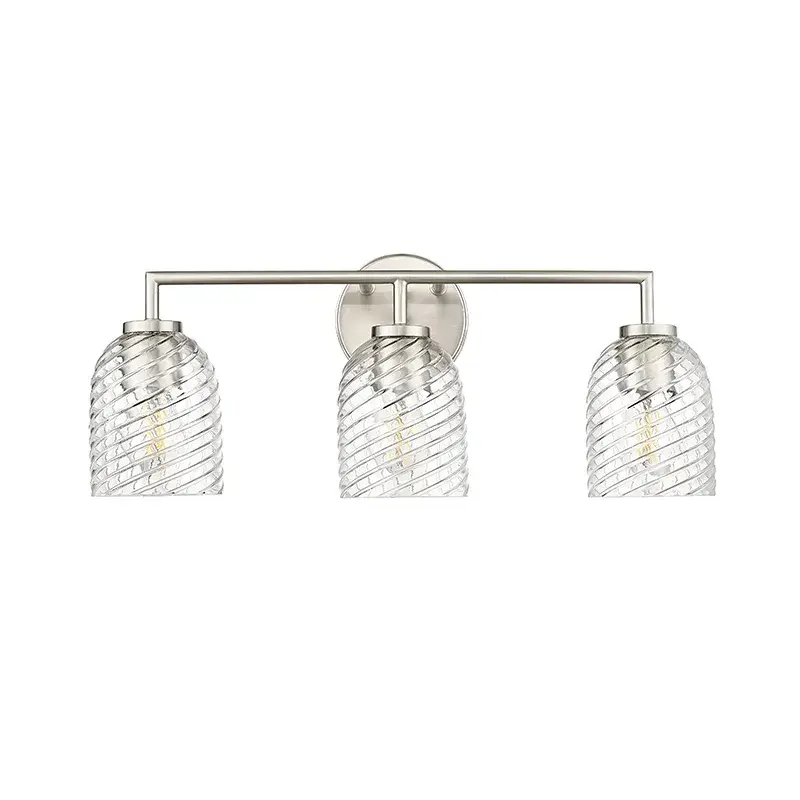 Brushed Nickel Bath Vanity Light