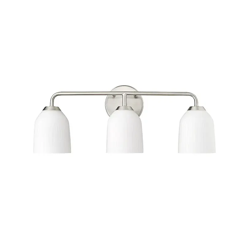 22303 Brushed Nickel Bath Vanity Light