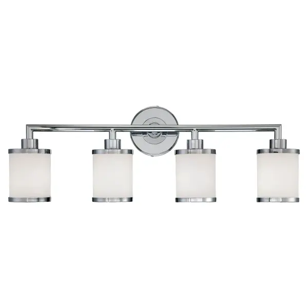The 224 Chrome vanity light delivers clean, contemporary styling with a polished chrome finish. Ideal for bathroom vanities where bright, even illumination is essential for grooming tasks.