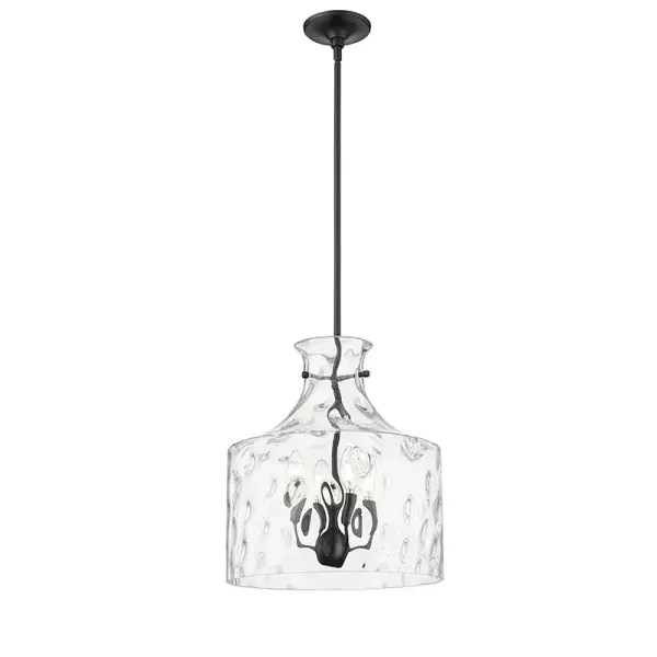 The 22604 pendant in matte black offers a contemporary aesthetic that complements a variety of interior styles. Its neutral finish makes it adaptable to both residential and commercial settings.