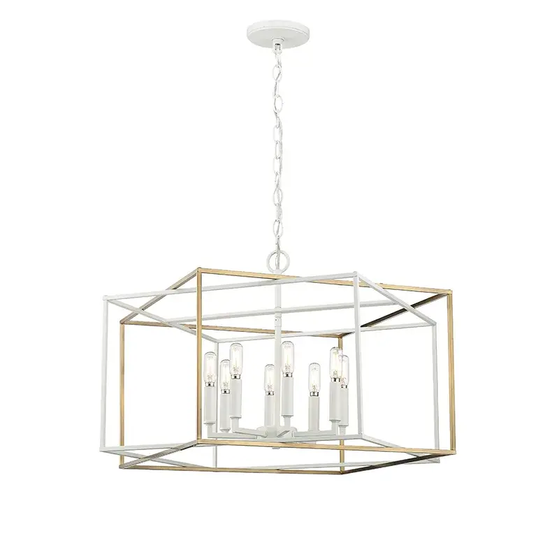 Vintage Brass Candle Pendant