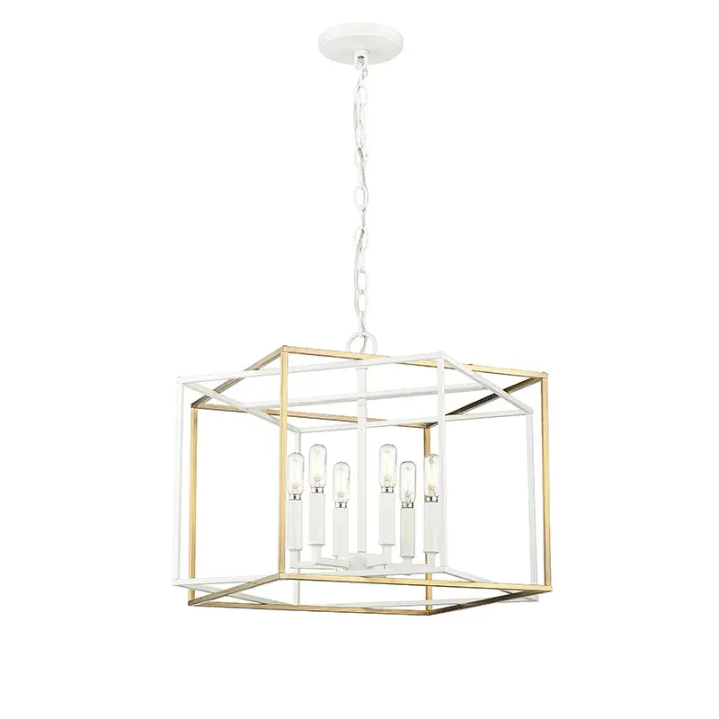 Vintage Brass Candle Pendant