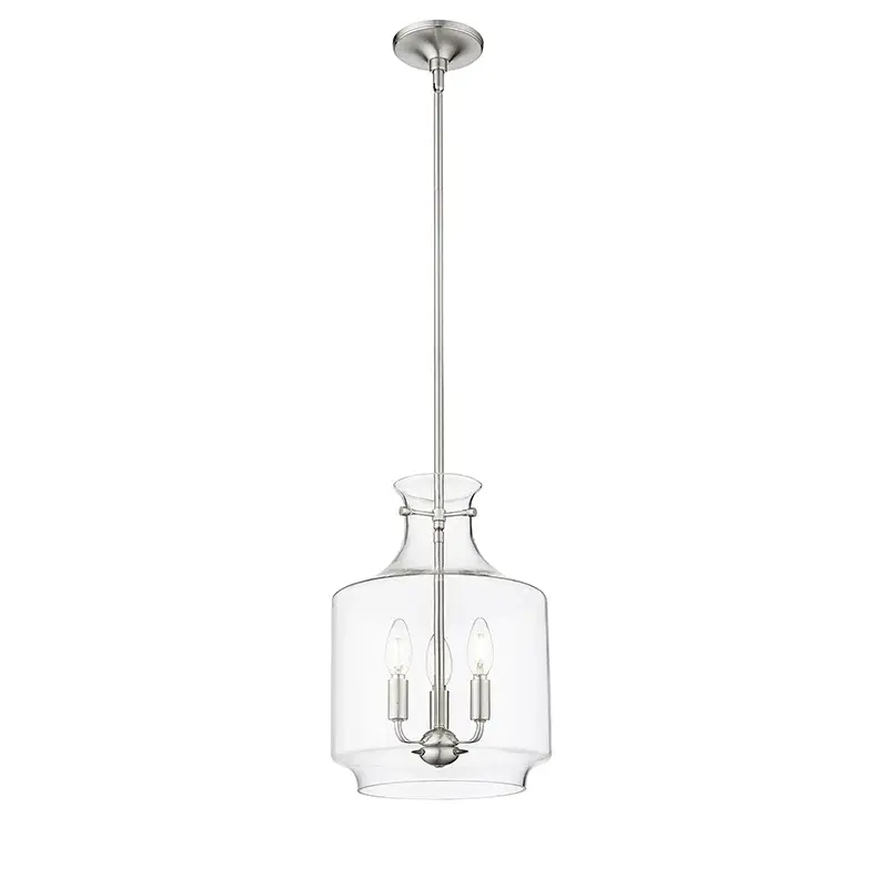 Brushed Nickel Pendant Light