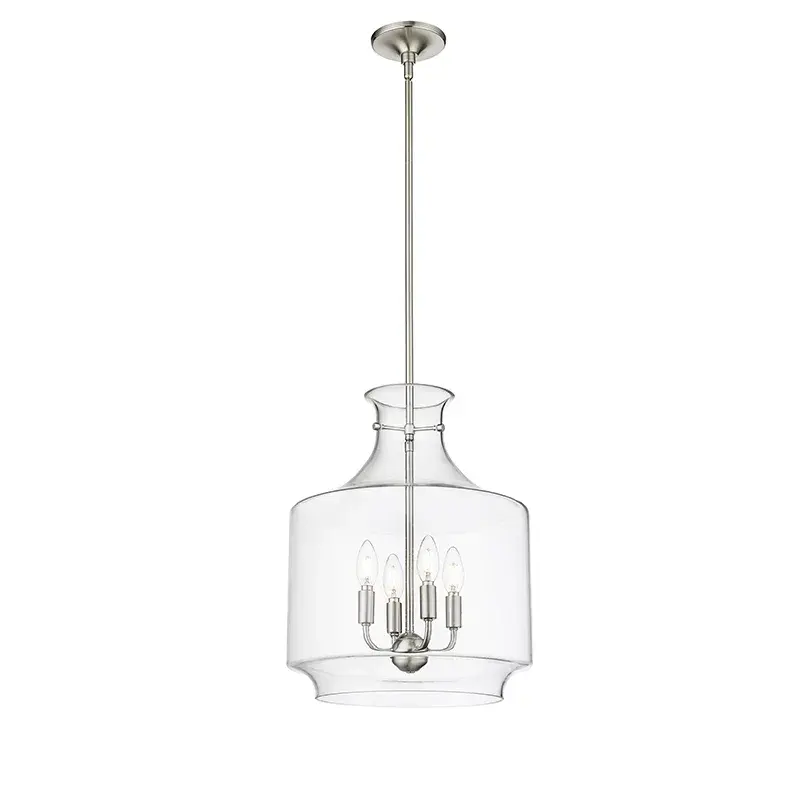 Brushed Nickel Pendant Light