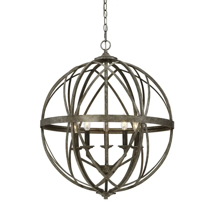 2285 Antique Silver Fixture