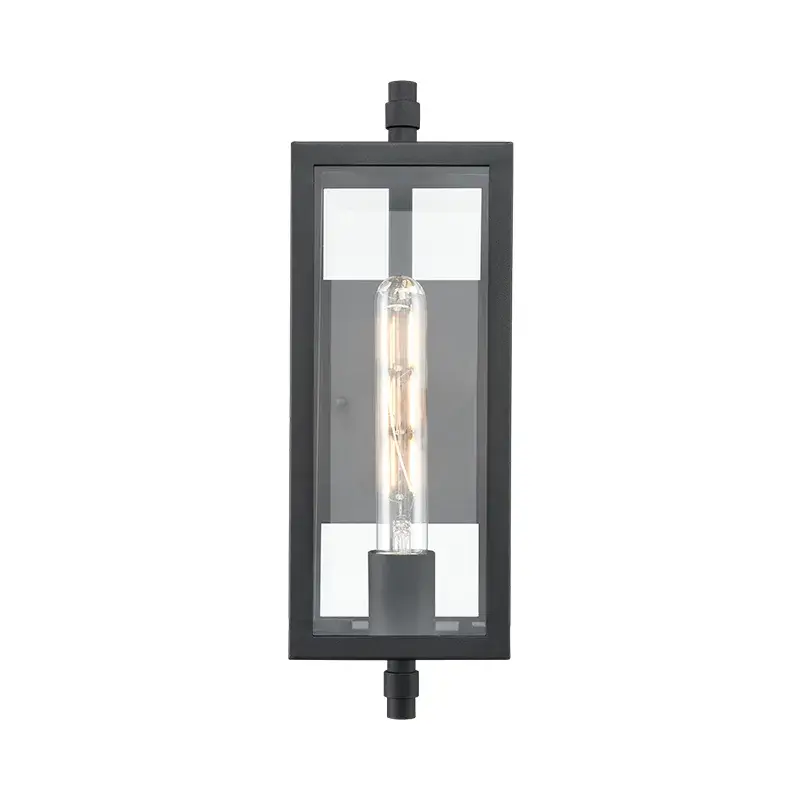 230001 Outdoor Light in Textured Black