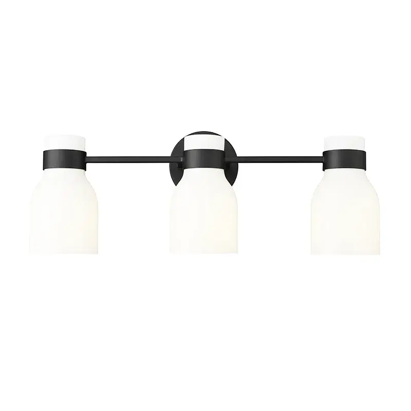 Matte Black Bath Vanity Light