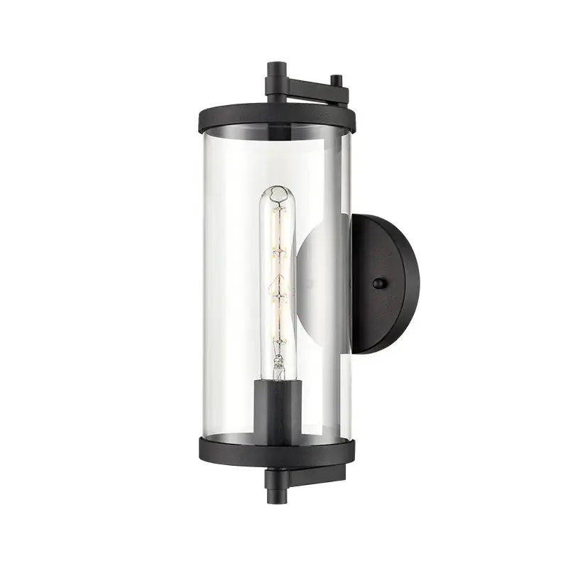240001 Outdoor Light in Textured Black