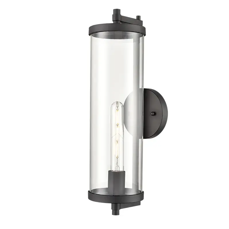 240101 Outdoor Light in Textured Black