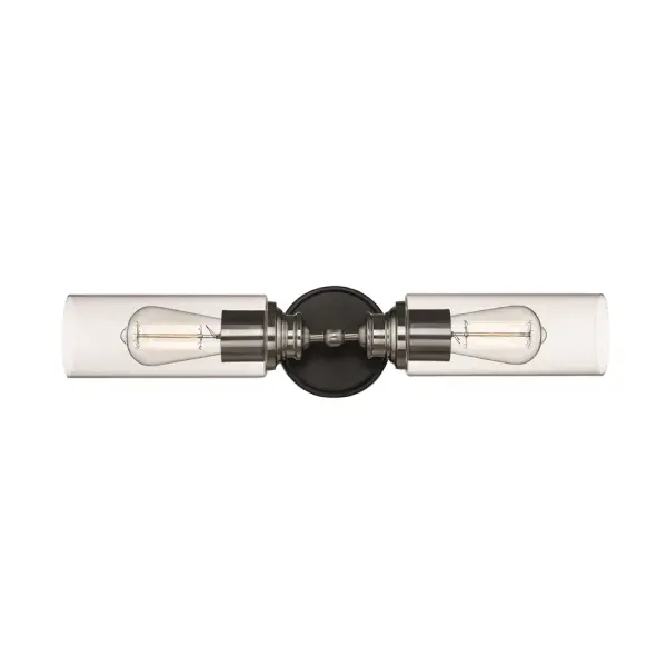 A transitional bath vanity fixture combining timeless design with modern brushed nickel finish. Perfect for updating bathroom lighting with a clean, sophisticated look that complements various decor styles.