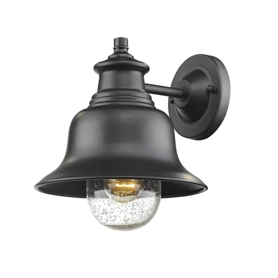 2512 Outdoor Light in Powder Coated Black