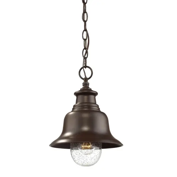 The 2514 outdoor light in bronze finish offers durable exterior illumination with a classic metal construction. Suitable for residential and commercial outdoor applications.