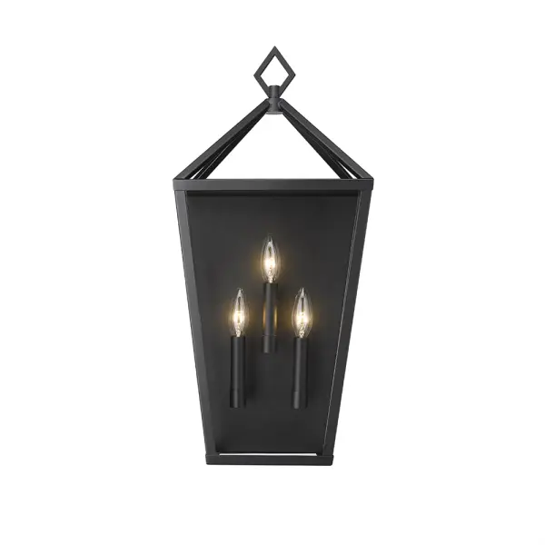 The 2533 outdoor light features a powder coated black finish designed for exterior applications. Its weather-resistant construction and versatile contemporary styling make it suitable for residential and commercial outdoor spaces.