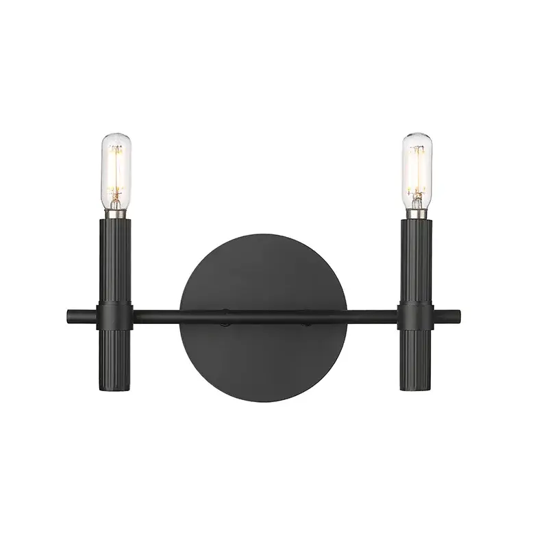 Matte Black Bath Vanity Light