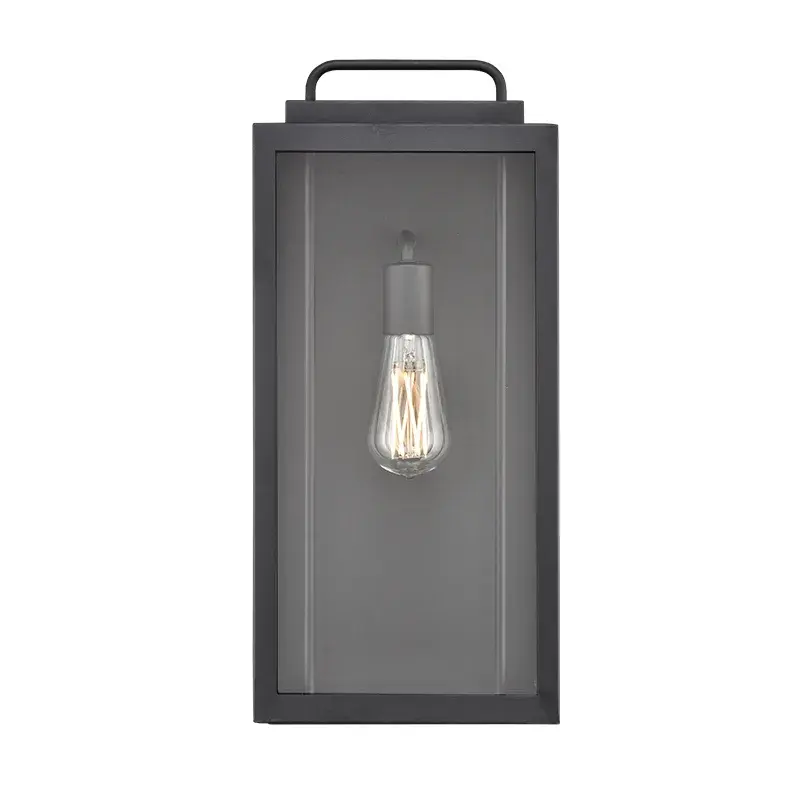 Outdoor Light Fixture in Textured Black