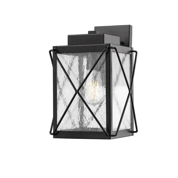 The 2611 outdoor light combines weather-resistant powder coated black finish with versatile styling that complements contemporary and modern exteriors. Ideal for enhancing outdoor spaces with reliable illumination.