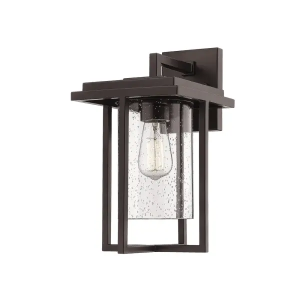 The 2621 outdoor light offers reliable illumination with a timeless bronze finish that complements various architectural styles. Designed for exterior applications with weather-resistant construction.