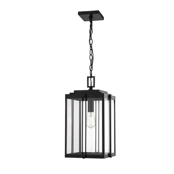 The 2635 outdoor light features a powder coated black finish designed for exterior applications. Its versatile contemporary styling complements modern and traditional architecture alike.