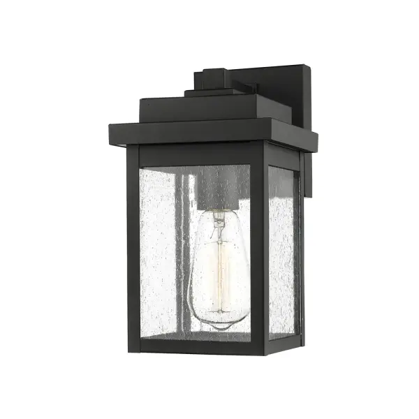 The 2661 outdoor light combines weather-resistant powder coated black finish with contemporary styling, making it ideal for modern exterior applications requiring reliable illumination.
