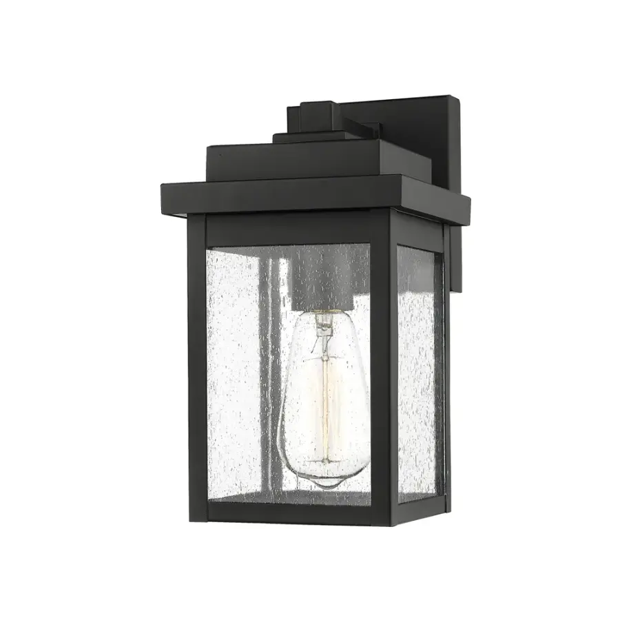 2661 Outdoor Light in Powder Coated Black