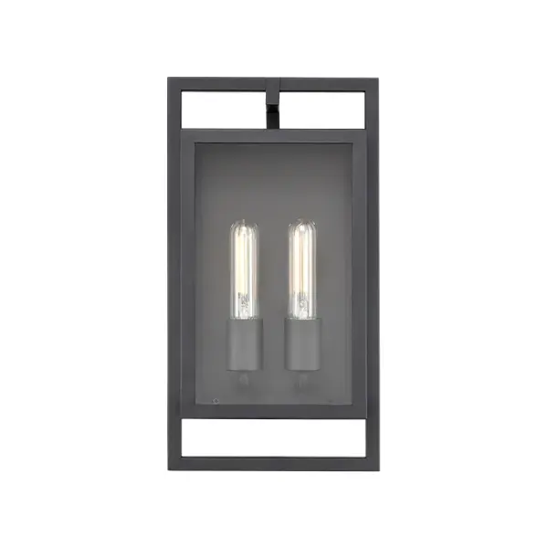 The 270002 outdoor light combines contemporary styling with a durable textured black finish, making it ideal for modern exterior applications. Its weather-resistant construction ensures reliable performance.