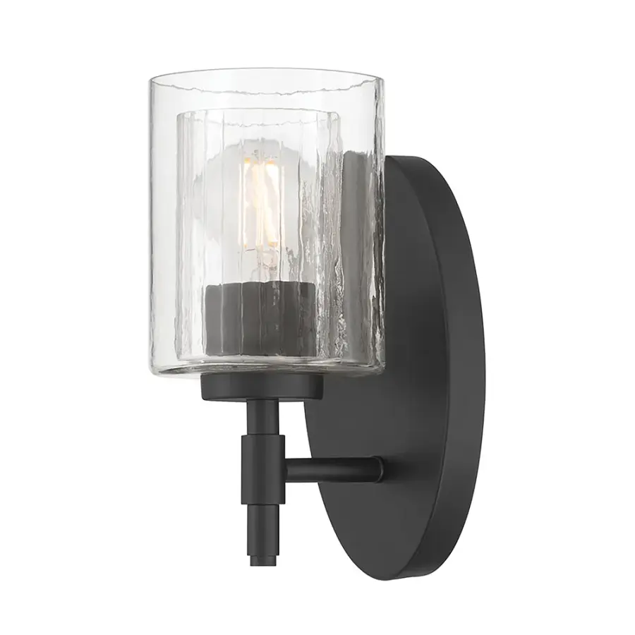 Solventa Double Glass Wall Sconce