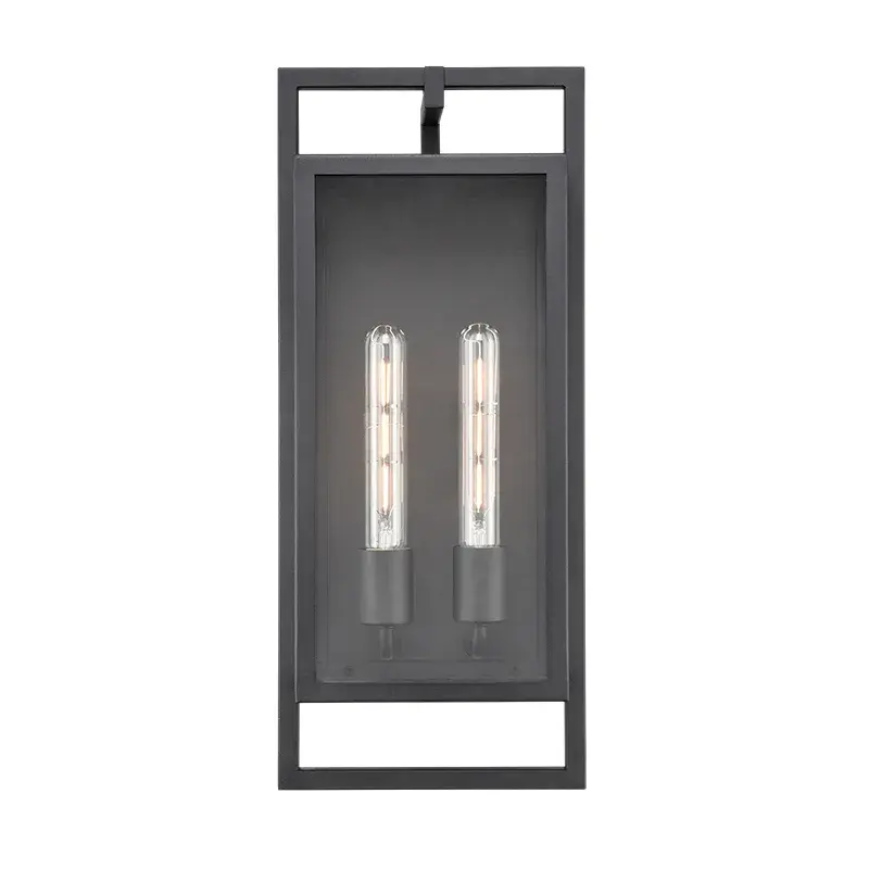 270102 Outdoor Light in Textured Black