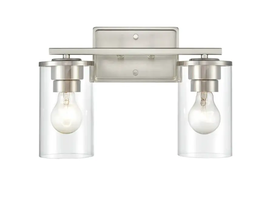 2702 Bath Vanity Light in Brushed Nickel