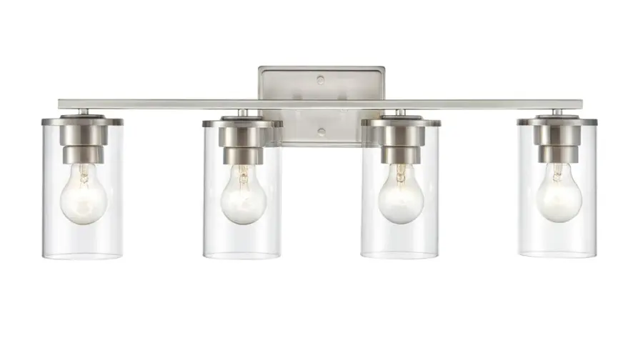 2704 Bath Vanity Light in Brushed Nickel