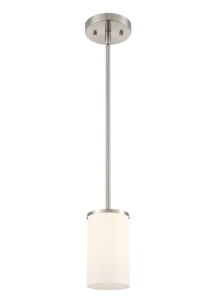 Verlana 1-Light Mini Pendant in Brushed Nickel