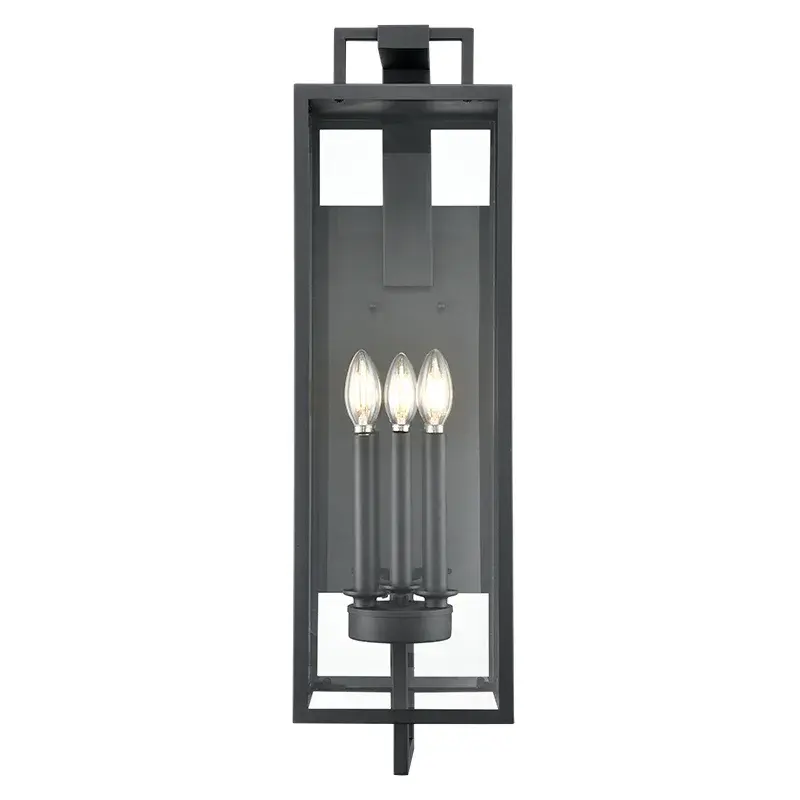 280003 Outdoor Light in Textured Black