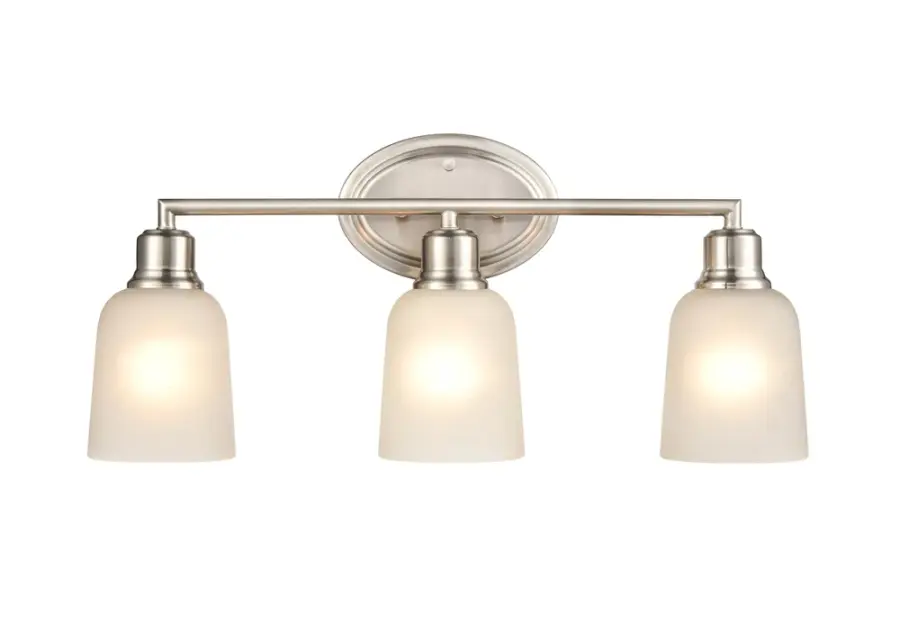 2803 Brushed Nickel Bath Vanity Light