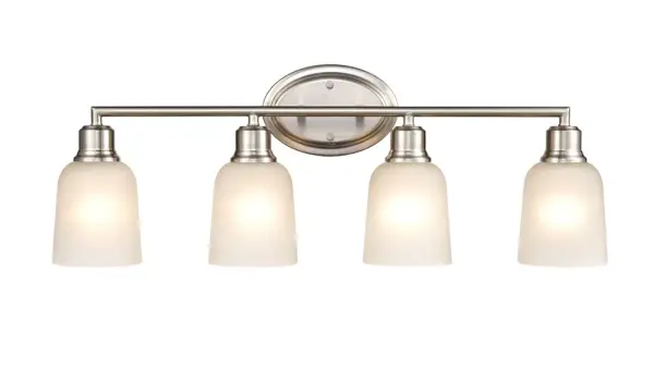 2804 Bath Vanity Light in Brushed Nickel