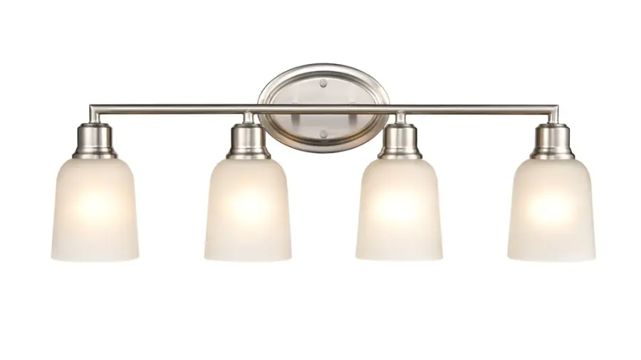 2804 Bath Vanity Light in Brushed Nickel